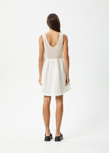 AFENDS Womens Dakota - Mini Dress - White - Afends womens dakota   mini dress   white 