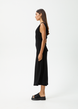 AFENDS Womens Amaya - Maxi Dress - Black - Afends womens amaya   maxi dress   black 