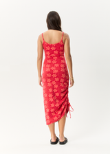 AFENDS Womens Valerie - Maxi Dress - Tomato - Afends womens valerie   maxi dress   tomato