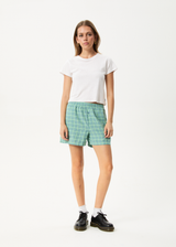 AFENDS Womens Creator - Boxer Short - Pine - Afends womens creator   boxer short   pine