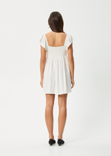 AFENDS Womens Twila - Mini Dress - White - Afends womens twila   mini dress   white