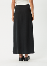 AFENDS Womens Lilo - Maxi Skirt - Black - Afends womens lilo   maxi skirt   black