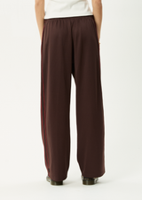 AFENDS Womens Avenue - Track Pant - Coffee - Afends womens avenue   track pant   coffee