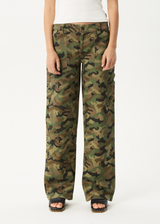AFENDS Womens Hidden Lexi - Low Rise Workwear Pant - Hidden - Afends womens hidden lexi   low rise workwear pant   hidden