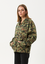 AFENDS Mens Hidden Oracle - Workwear Jacket - Hidden - Afends mens hidden oracle   workwear jacket   hidden