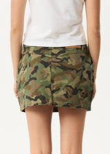 AFENDS Womens Hidden - Low Rise Workwear Skirt - Hidden - Afends womens hidden   low rise workwear skirt   hidden