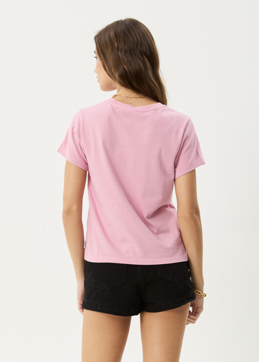AFENDS Womens Nessa - Regular Tee - Marrakesh