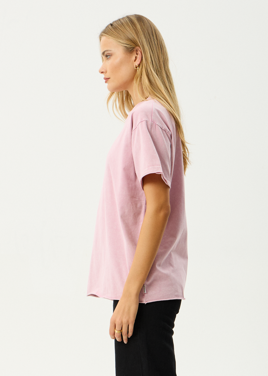 AFENDS Womens Fatigued - Oversized Tee - Marrakesh