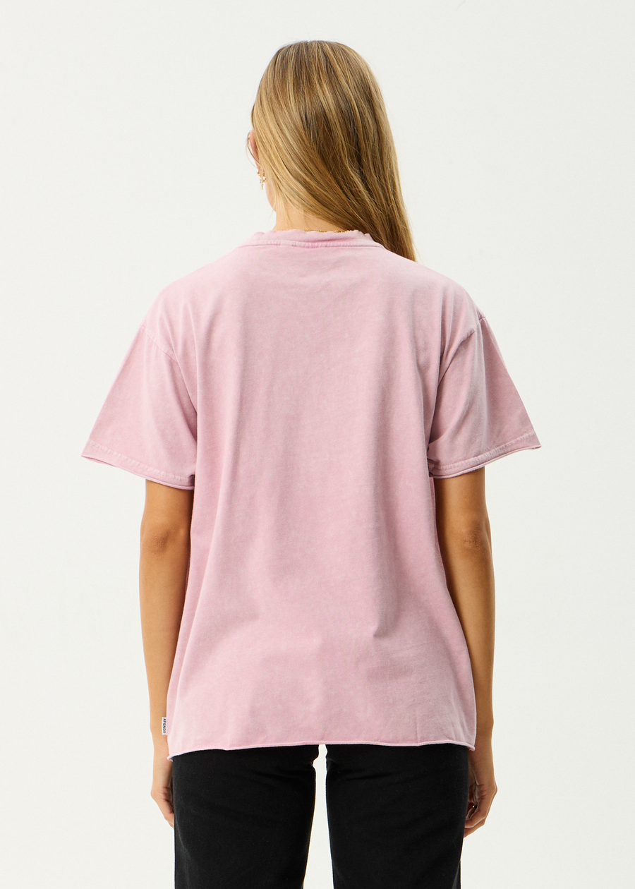 AFENDS Womens Fatigued - Oversized Tee - Marrakesh
