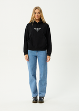 AFENDS Womens Gardening Club - Hoodie - Black - Afends womens gardening club   hoodie   black