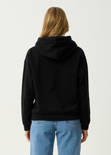 AFENDS Womens Gardening Club - Hoodie - Black - Afends womens gardening club   hoodie   black