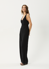 AFENDS Womens Charlotte - Jumpsuit - Black - Afends womens charlotte   jumpsuit   black