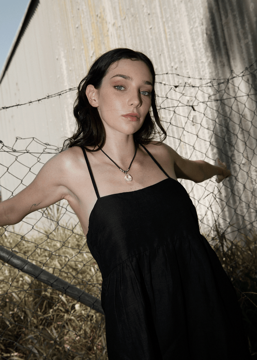 AFENDS Womens Maison - Mini Dress - Black 