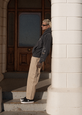 AFENDS Mens Atlas - Twill Cargo Pant - Taupe - Afends mens atlas   twill cargo pant   taupe