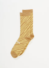 Afends Unisex Atmosphere - Hemp Crew Socks - Butter Stripe - Afends unisex atmosphere   hemp crew socks   butter stripe   streetwear   sustainable fashion