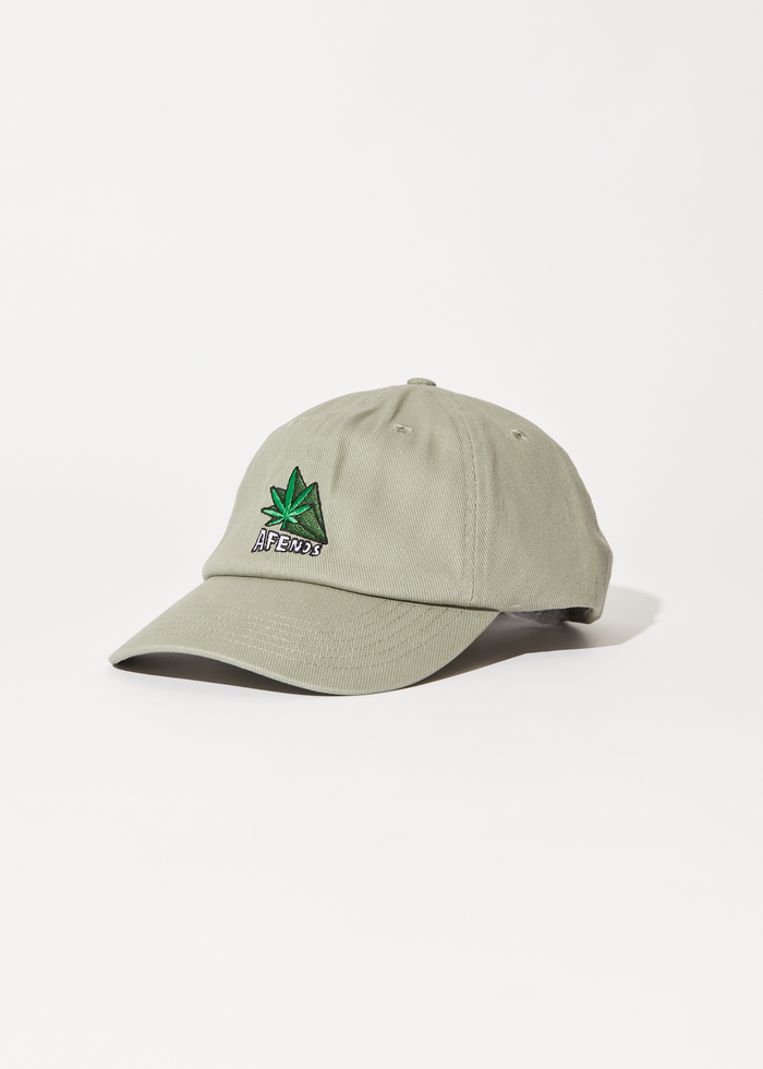 Afends Unisex Crops - Baseball Cap - Olive - Streetwear - Sustainable Fashion