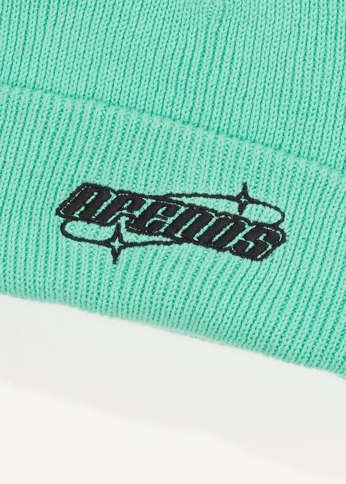 Afends Unisex Eternal - Recycled Knit Beanie - Jade - Streetwear - Sustainable Fashion