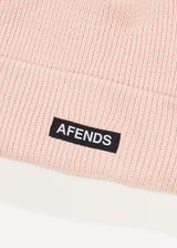 Afends Unisex Home Town - Recycled Knit Beanie - Lotus - Afends unisex home town   recycled knit beanie   lotus   streetwear   sustainable fashion