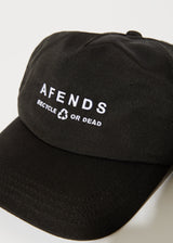 Afends Unisex Calico - Recycled Cap - Black - Afends unisex calico   recycled cap   black   streetwear   sustainable fashion