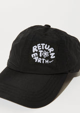 Afends Unisex Earthling - Recycled Baseball Cap - Black - Afends unisex earthling   recycled baseball cap   black   streetwear   sustainable fashion