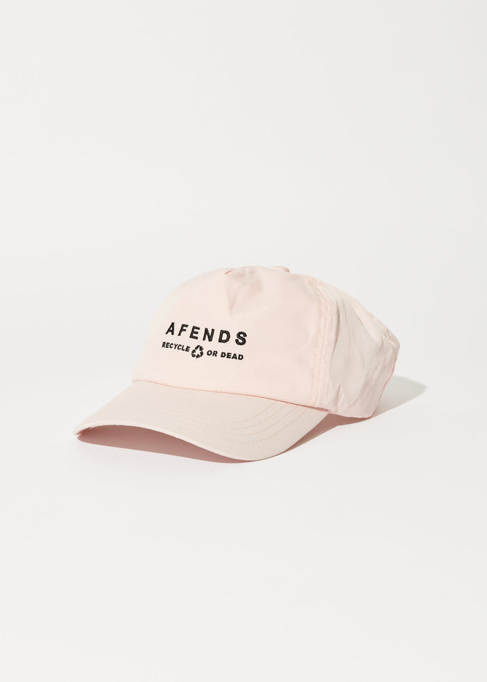 Afends Unisex Calico - Recycled Cap - Lotus - Streetwear - Sustainable Fashion