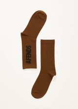 Afends Unisex Vinyl - Crew Socks 2 Pack - Multi - Afends unisex vinyl   crew socks 2 pack   multi   streetwear   sustainable fashion