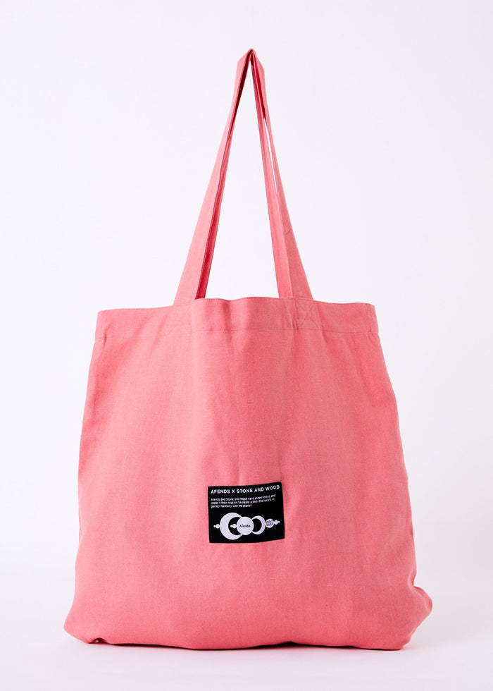 Afends Unisex Galaxy - Hemp Tote Bag - Sunrise - Streetwear - Sustainable Fashion