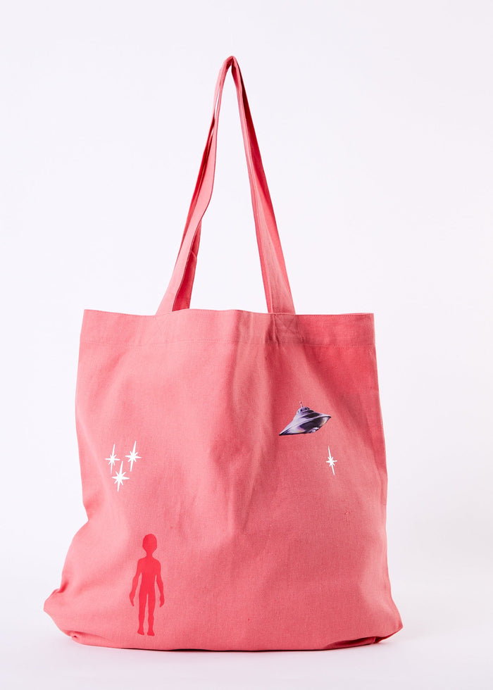 Afends Unisex Galaxy - Hemp Tote Bag - Sunrise - Streetwear - Sustainable Fashion