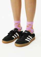 Afends Unisex Clara - Crew Socks - Candy - Afends unisex clara   crew socks   candy   streetwear   sustainable fashion