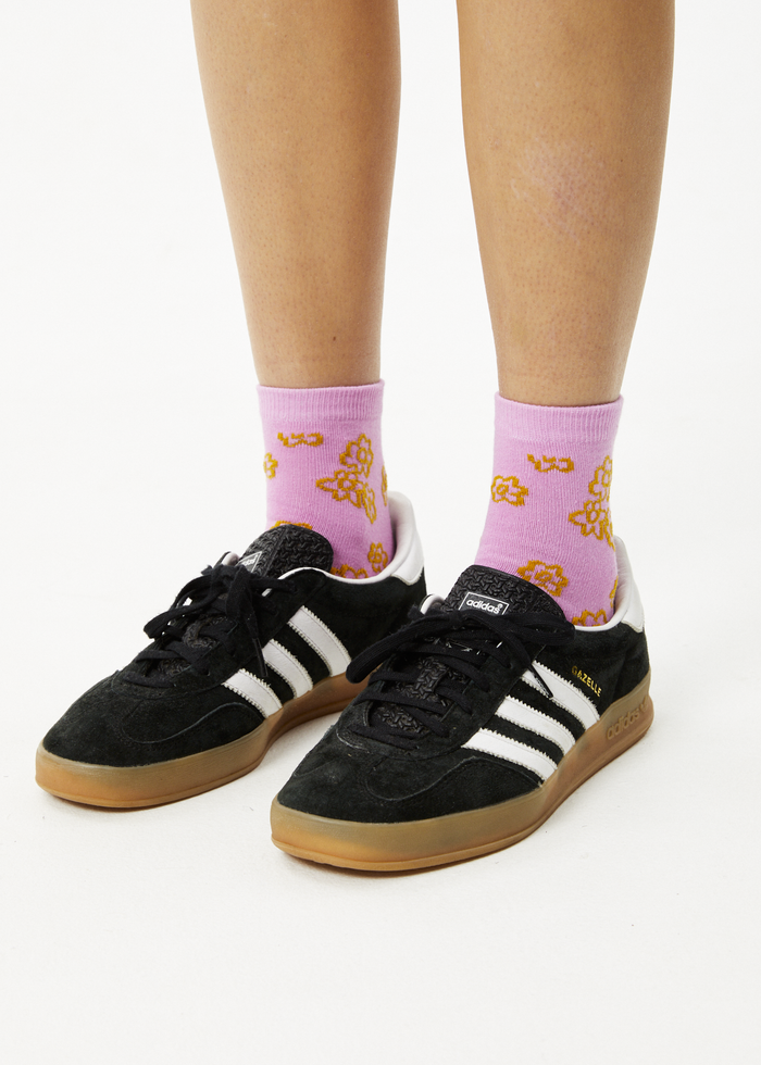 Afends Unisex Clara - Crew Socks - Candy - Streetwear - Sustainable Fashion