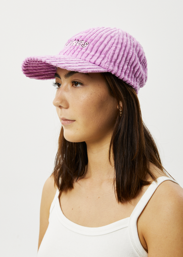 Afends Unisex Day Dream - Corduroy 6 Panel Cap - Candy - Streetwear - Sustainable Fashion