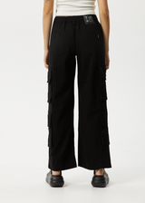 Afends Womens Midnight - Cargo Pants - Black - Afends womens midnight   cargo pants   black   streetwear   sustainable fashion
