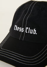 Afends Unisex Chess Club  - Recycled Cap - Black - Afends unisex chess club    recycled cap   black   streetwear   sustainable fashion