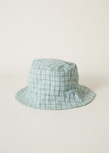 Afends Unisex Billy - Hemp Bucket Hat - Moss Check - Afends unisex billy   hemp bucket hat   moss check   streetwear   sustainable fashion