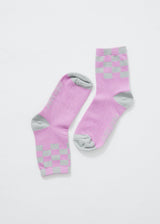 Afends Unisex Pascale  - Hemp Crew Socks - Candy - Afends unisex pascale    hemp crew socks   candy   streetwear   sustainable fashion