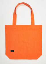 Afends Unisex Crucial - Hemp Tote Bag - Orange - Afends unisex crucial   hemp tote bag   orange   streetwear   sustainable fashion
