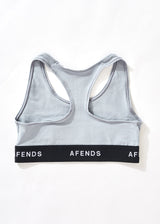 Afends Womens Molly - Hemp Sports Crop - Shadow - Afends womens molly   hemp sports crop   shadow   streetwear   sustainable fashion