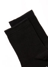 Afends Unisex All Time - Hemp Crew Socks - Black - Afends unisex all time   hemp crew socks   black   streetwear   sustainable fashion
