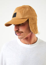 Afends Unisex Colby - Hemp Flap 5 Panel Cap - Chestnut - Afends unisex colby   hemp flap 5 panel cap   chestnut   streetwear   sustainable fashion