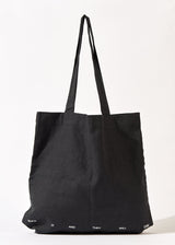 Afends Unisex Build It - Hemp Tote Bag - Charcoal - Afends unisex build it   hemp tote bag   charcoal   streetwear   sustainable fashion