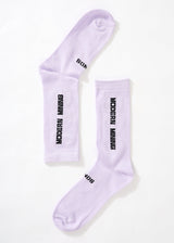 Afends Unisex Crypto - Organic Crew Socks - Tulip - Afends unisex crypto   organic crew socks   tulip   streetwear   sustainable fashion