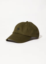 Afends Mens Core - Recycled Six Panel Cap - Military - Afends mens core   recycled six panel cap   military   streetwear   sustainable fashion