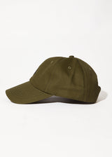 Afends Mens Core - Recycled Six Panel Cap - Military - Afends mens core   recycled six panel cap   military   streetwear   sustainable fashion