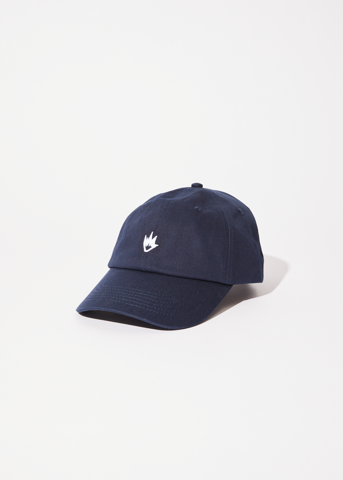 Afends Mens Core -  Six Panel Cap - Navy - Streetwear - Sustainable Fashion