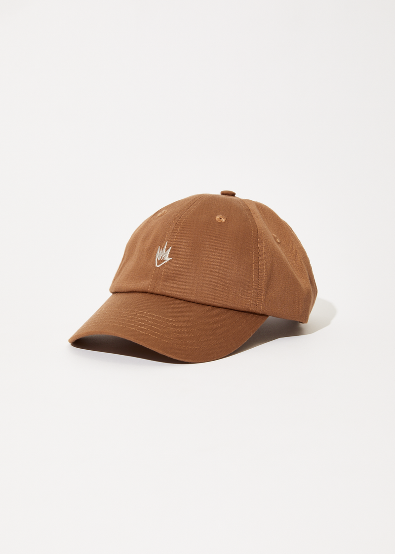 Afends Mens Core -  Six Panel Cap - Toffee