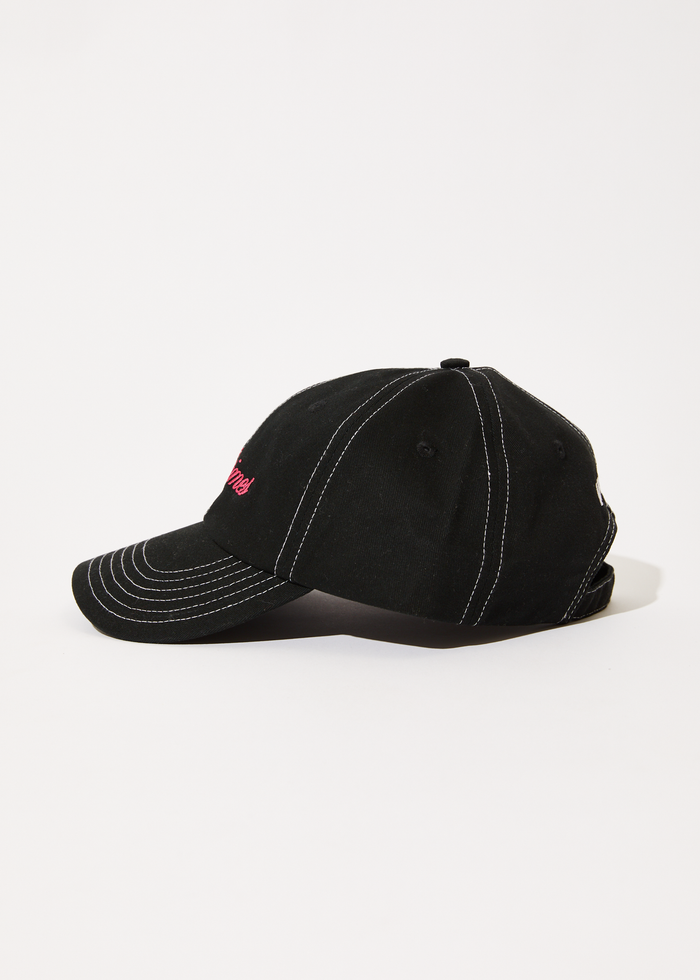 Afends Mens Good Times -  Six Panel Cap - Black - Streetwear - Sustainable Fashion