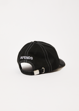 Afends Mens Good Times -  Six Panel Cap - Black - Afends mens good times    six panel cap   black   streetwear   sustainable fashion