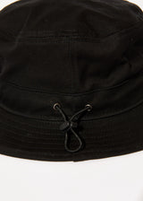 Afends Mens Limits -  Bucket Hat - Black - Afends mens limits    bucket hat   black   streetwear   sustainable fashion