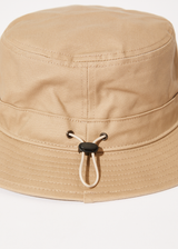 Afends Mens Limits -  Bucket Hat - Dark Ecru - Afends mens limits    bucket hat   dark ecru   streetwear   sustainable fashion