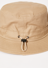 AFENDS Mens Limits - Bucket Hat - Dark Ecru - Afends mens limits   bucket hat   dark ecru   streetwear   sustainable fashion